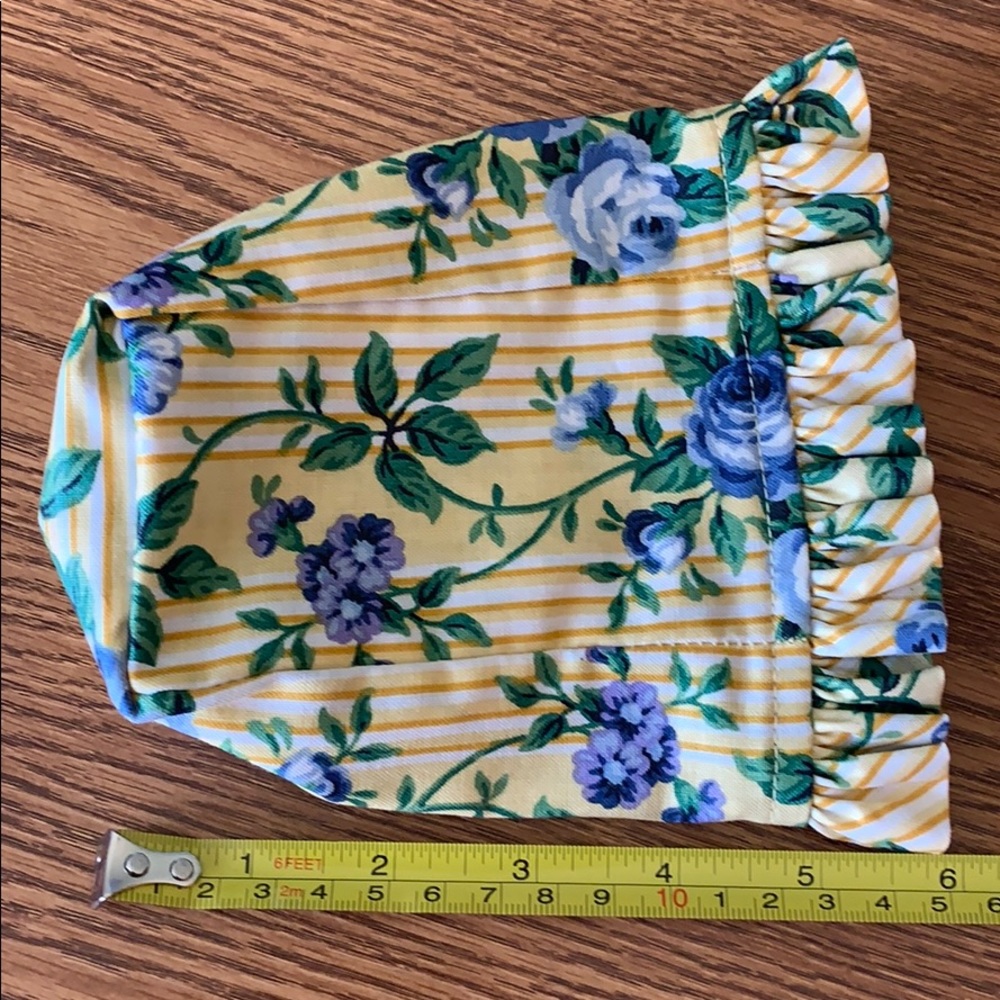 Longaberger Small Basket Liner Rose Trellis